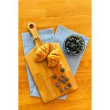 justwood Freya Doğal Ahşap Kayın Ağacı Kesme ve Sunum Tahtası 40x19 Cm