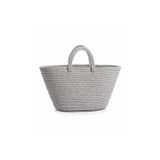 JÜT BOHEM KADIN ÇANTASI PLAJ İÇİN GENİŞ HACİMLİ DOĞAL HASIR ÇANTA CLUCH CASUAL EL ÇANTASI (GRİ)