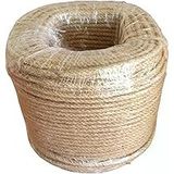 Jüt İpi Hasır ipi Kırnap İpi Kendir İpi Keten İpi - Süsleme Hobi El İşi Jüt ip Hasır İp (10 mm, metre, 20)