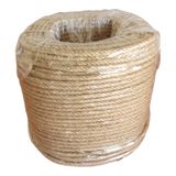 Jüt İpi Hasır ipi Kırnap İpi Kendir İpi Keten İpi - Süsleme Hobi El İşi Jüt ip Hasır İp (5 mm, metre, 200)