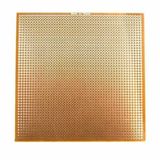 Juta 12x13 cm Sık Delikli Bakır Plaket