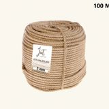 Jütburada Jüt Halat 5 mm 100 Metre Hasır Dekor Süsleme İp