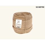 Jütburada Jüt Halat 5 Mm 50 Metre Hasır Dekor Süsleme İp