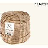 Jütburada Jüt Halat 6 mm 10 Metre Hasır Dekor Süsleme Ip - 62 cm