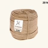 Jütburada Jüt Halat 6 Mm 20 Metre Hasır Dekor Süsleme İp