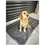 Jutien Kedi Köpek Battaniyesi, Evcil Hayvan Battaniyesi 100X150CM - Gri