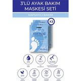 Juvenis Kozmetik Ayak Maskesi Seti Nemlendirici E Vitaminli 3'Lü Bakım Seti
