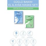 Juvenis Kozmetik El Ve Ayak Maskesi Seti Buğday Yağlı E Vitaminli Nemlendirici 2'Li Bakım Seti