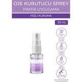 Juvenis Oje Kurutucu Sprey İz bırakmayan E Vitaminli Oje Kurutucu Sprey 20 ml.