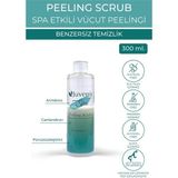Juvenis Pürüzsüzleştirici Tüm Cilt Tiplerine E Vitaminli 300 ml Canlandırıcı ve Arındırıcı Vücut Peelingi