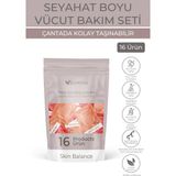 Juvenis Seyahat Boyu Vücut Bakım Seti - Onarıcı ve Ferahlatıcı Peeling ve Losyon İçeren Vücut Bakım Seti