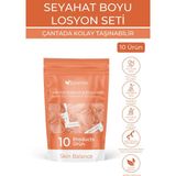 Juvenis Seyahat Boyu Vücut Losyonu Seti - Arındırıcı, Onarıcı, Yenileyici ve Nemlendirici Vücut Losyonu Seti