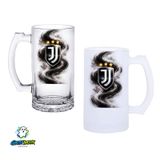 Juventus Kulplu Bira Bardağı Buzlu veya Şeffaf Seçenekli 0304 GHSTBSTRBR0304
