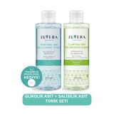 JUVERA Cosmeceuticals Glikolik Asit + Salisilik Asit Tonik Seti