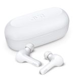 JVC Gumy Gerçekten Kablosuz Kulaklık Kulaklıklar, Bluetooth 5.0, Suya Dayanıklılık (IPX4), Uzun Pil Ömrü (15 Saate kadar) - HAA7TW (Beyaz)