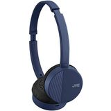 JVC HA-S23W Kablosuz Kulaklık - Kulak İçi Bluetooth Kulaklık, Katlanabilir Düz Tasarım, 17 Saat Uzun Pil Ömrü (Mavi)