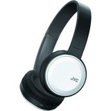 JVC Kablosuz Hafif Düz Katlanabilir Kulak Üstü Mikrofonlu Bluetooth Kablosuz Saç Bandı, Beyaz (HAS190BTW)