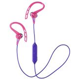 JVC Kablosuz Spor Kulak Klipsli Kulaklıklar, Bluetooth Bağlantısı, Ter Geçirmez IPX2, Pivot Motion Fit - HAEC20BTP (Pembe)