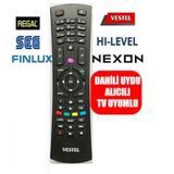 JVC KENDİNDEN UYDULU LED TV KUMANDASI MOR TUŞ