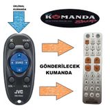JVC OTO TEYP KUMANDA UNIVERSAL ORJINAL RM-RK52