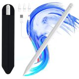 JvKzaen iPad 10. ve 9. Nesil için Stylus Kalem, 14Mins Daha Hızlı Şarj, Kalem Tutucu, Palm Reddetme, Eğim Hassasiyeti, (2018-2023) iPad 6-10th Gen, iPad Air 3-5, iPad Mini 5/6, iPad Pro 11"/12.9"