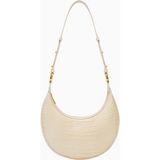 Jw Pei Carly Saddle Bag Vegan Deri Omuz Çantası - Krem
