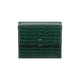 Jw Pei Mini Flap Crossbody Vegan Deri Kadın Omuz Çantası - Yeşil