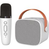 Jwin BK-320 Mikrofonlu Bluetooth Hoparlör - Beyaz