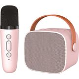 Jwin BK-320 Mikrofonlu Bluetooth Hoparlör - Pembe