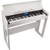 Jwin JDP-950 Tuş Hassasiyetli 61 Tuşlu Dijital Piyano - Beyaz - Çok Renkli