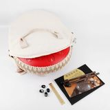 Jwin Jtn-1415 14 Inc 15 Ses Ton Celik Handpan Tongue Drum Davulu - Kirmizi