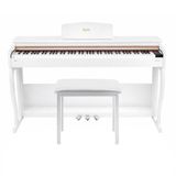 Jwin Sapphire SDP-215 Çekiç Aksiyonlu 88 Tuşlu Dijital Piyano + Tabure - Beyaz