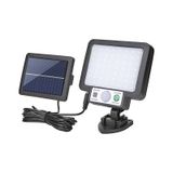 Jx-F56 Solar Güneş Enerjili Duvar Sokak Lambası Armatürü Sensörlü