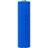 Jyd 6800 mAh 3.7 V 18650 Li-Ion Şarj Edilebilir Pil - Lityum Kimyası ile Uzun Süreli Performans - 1 Adet