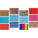 K.Color 35*50 12Li Krş.Desenli Fon Kartonu