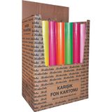 K.Color 35*50 160Gr 10Lu Karışık Poş. Fon Kartonu - 35 x 50 cm