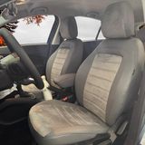 K-Design Fiat Egea Cross Araca Özel Oto Koltuk Kılıfı - Tay Tüyü ve Deri - Füme