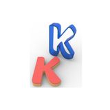 K Harfi Kurabiye Kalıbı 5535