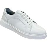 K Kale %100 Hakiki Deri Ortopedik Erkek Günlük Sneaker Mevsimlik Ayakkabı Özel Seri Yeni Sezon 40-44 - 001 - Beyaz