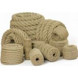 K Karaaliler 5 Mm 50 Metre Jüt Halat Ip Dekoratif Hasır Ip Kendir