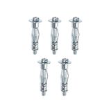 k karaaliler Çelik Alçıpan Ve Boşluk Dübel Tuğla Duvar Bims Paraşüt Dübeli Ahtapot 4x54 Metal 5 Adet