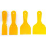 k karaaliler Duyar Plastik Spatula Esnek Ispatula 4 Lü Set