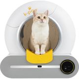 K-paw Akıllı Kedi Tuvaleti Ki-Litterbox Ergonomik Yapı ve Koku Filtresi ile Şık Tasarım