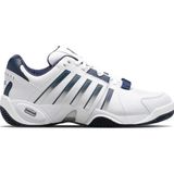 K-Swiss Accomplısh Iv Erkek Spor Ayakkabı Deri Üst Yapı ve Kauçuk Taban ile Koşu ve Yürüyüş İçin İdeal - Beyaz - Lacivert