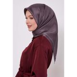 K.Vizon Benek Desen Monogram İpek Eşarp