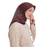 K.Vizon Leopar Desen Soft Eşarp