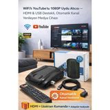 K-Yonlineticaret 1080P Dijital Uydu Alıcısı – Youtube, Wifi, HDMI USB Bağlantılı, Otomatik Kanal Aya