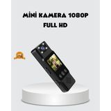 K-Yonlineticaret 180 Derece Dönebilen Mini Kamera Full Hd Tft Ekran Hareket Sensörlü