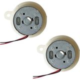 K-Yonlineticaret 2 Adet Kuluçka Makinesi Mini Viyol Çevirme Motoru 12 Volt
