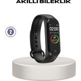 K-yonlineticaret Akıllı Bileklik 0.96 Inç Ekran Kalp Atışlı Kan Basınçlı IP67 Suya Dayanık - KY002K-6PS8Y - Çok Renkli